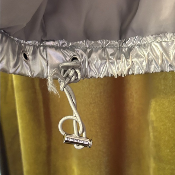 Michael Kors Short Puffer Jacket in Metallic Silver - Picture 12 of 15